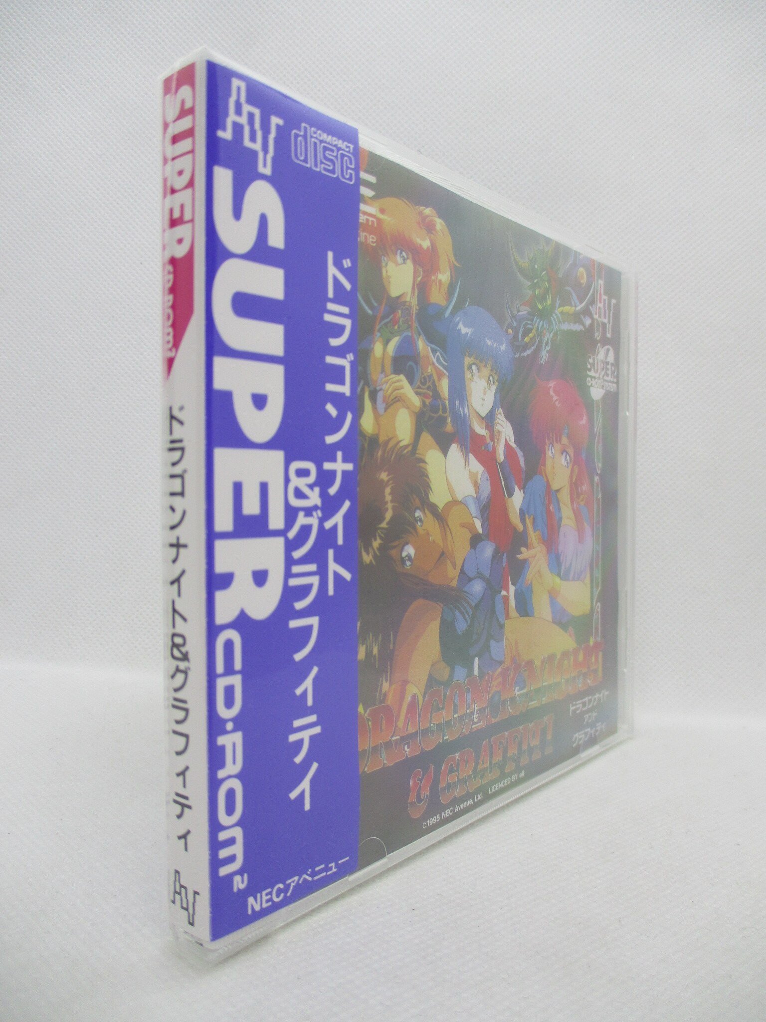 中古即納】[PCE]ドラゴンナイト&グラフィティ(スーパーCDロムロム