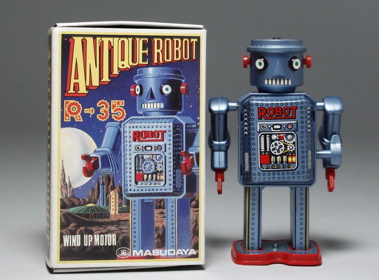 新品●3個セット●増田屋コレクション●アンティックロボットR-35箱サイズ高さ114cm