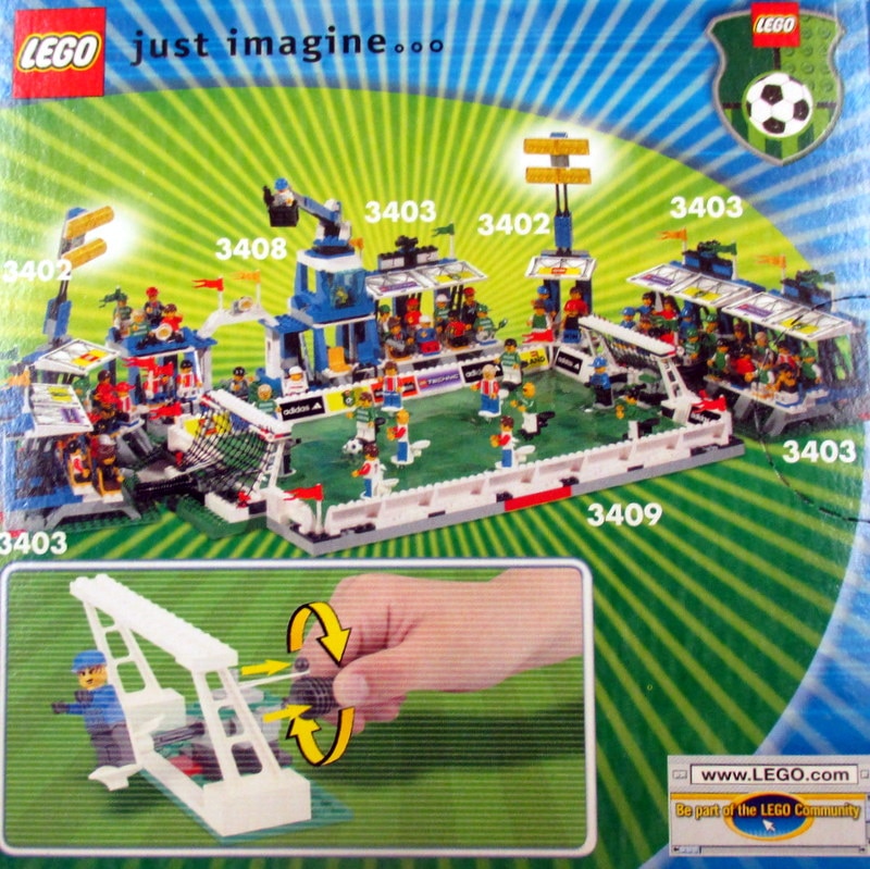 rynker brugerdefinerede filosof Lego (BUILDING TOY) 3413 (GOAL KEEPER) 3413 | Mandarake Online Shop