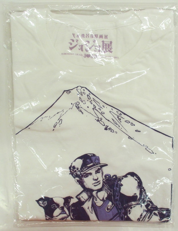 集英社 Tシャツ ジョジョ展 富士とタンポポ(承太郎/イギー/富士山