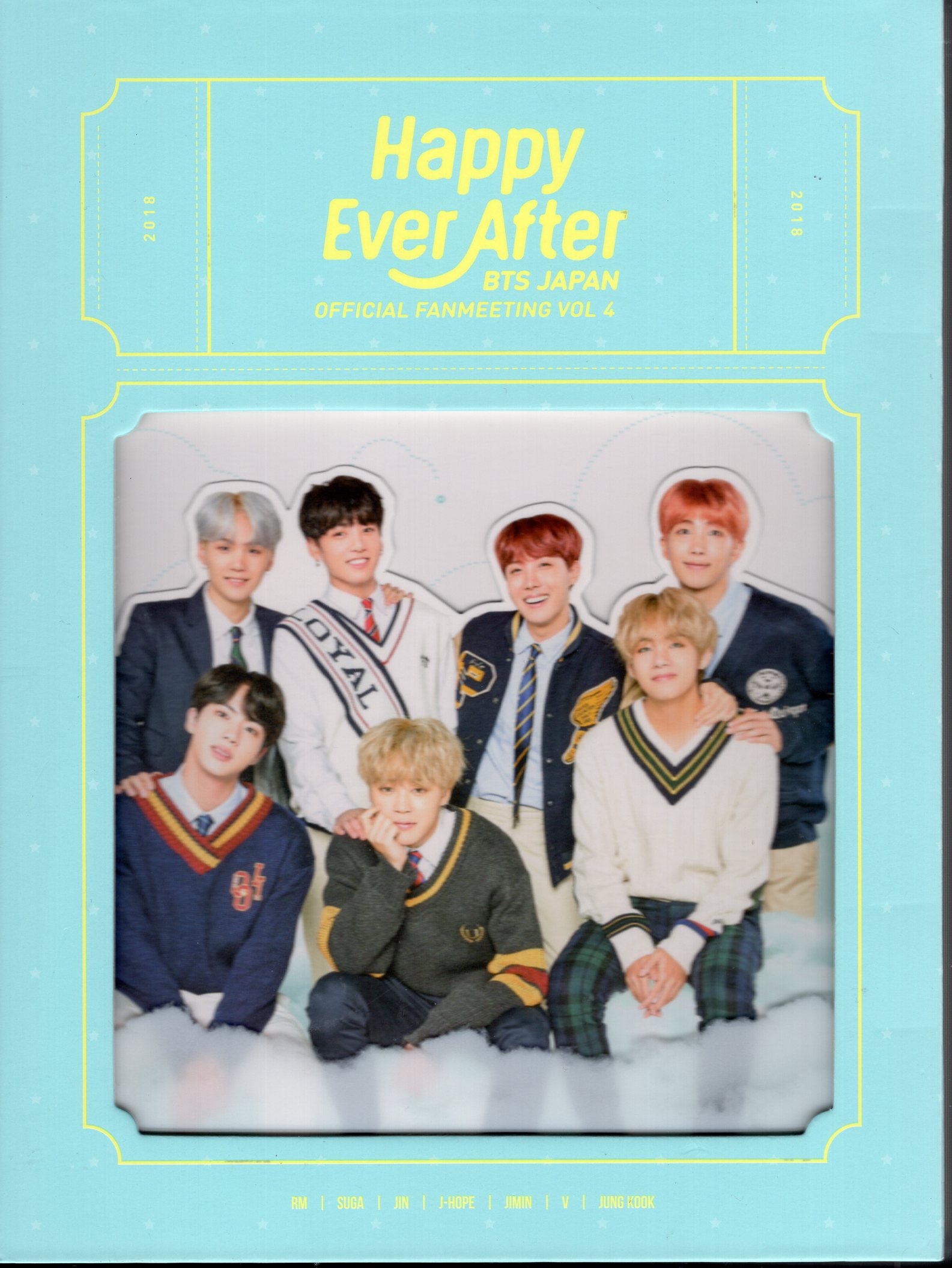 BTS 初回版DVD Happy Ever After BTS JAPAN OFFICIAL FANMEETING Vol.4 