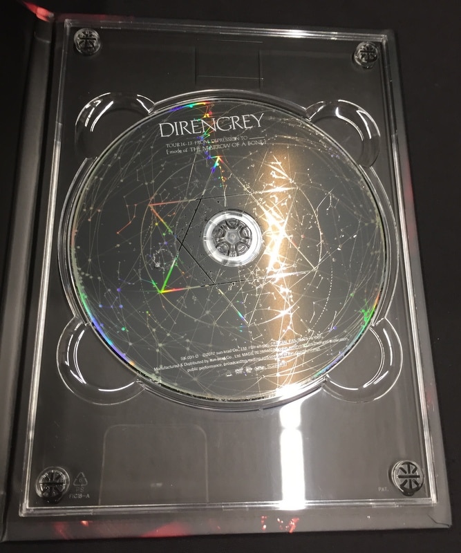 DIR EN GREY FC限定DVD TOUR16-17 FROM DEPRESSION TO [mode of THE MARROW OF A  BONE] | ありある | まんだらけ MANDARAKE