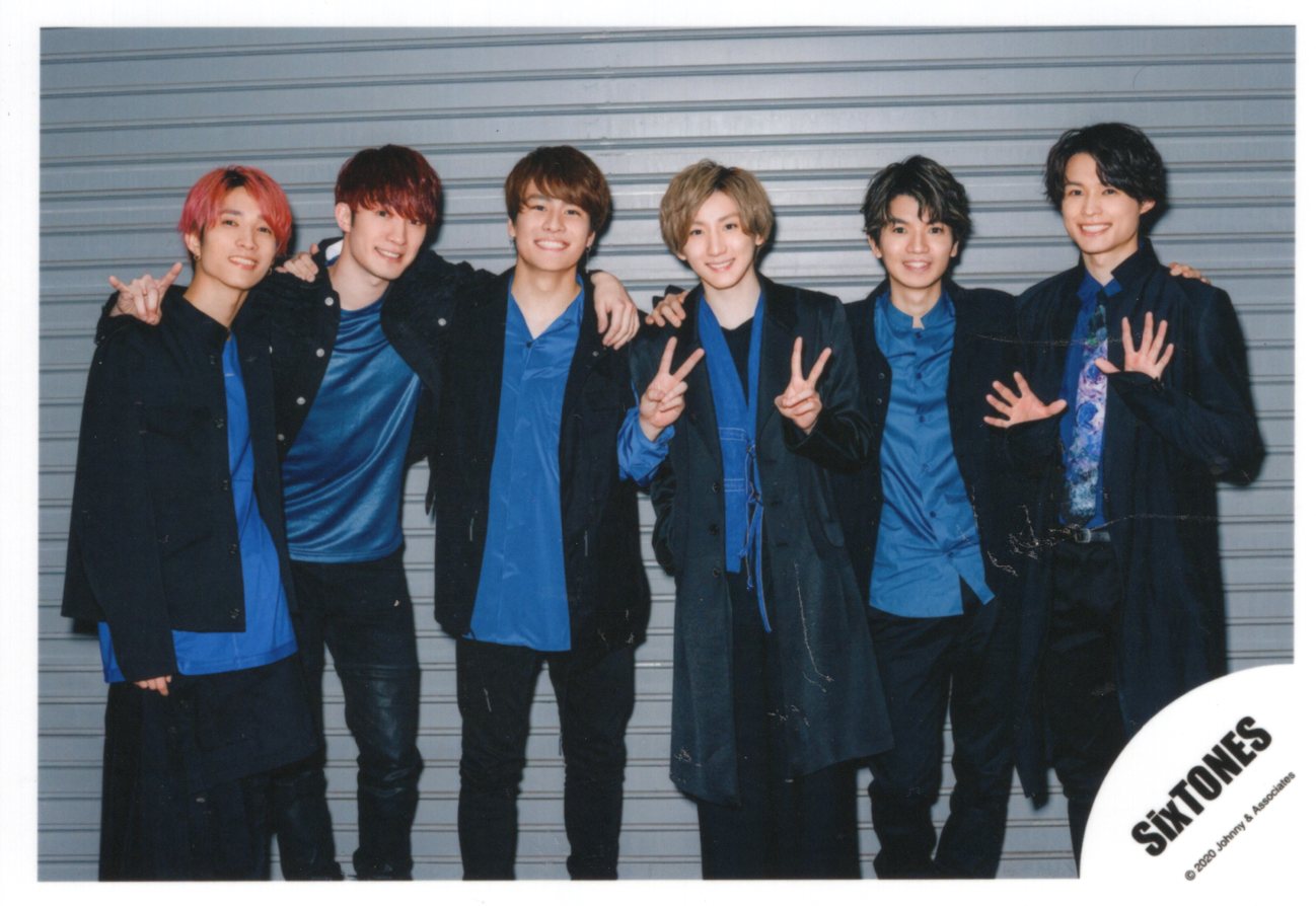 NAVIGATOR SixTONES Meeting Official Photograph * 1 sheet