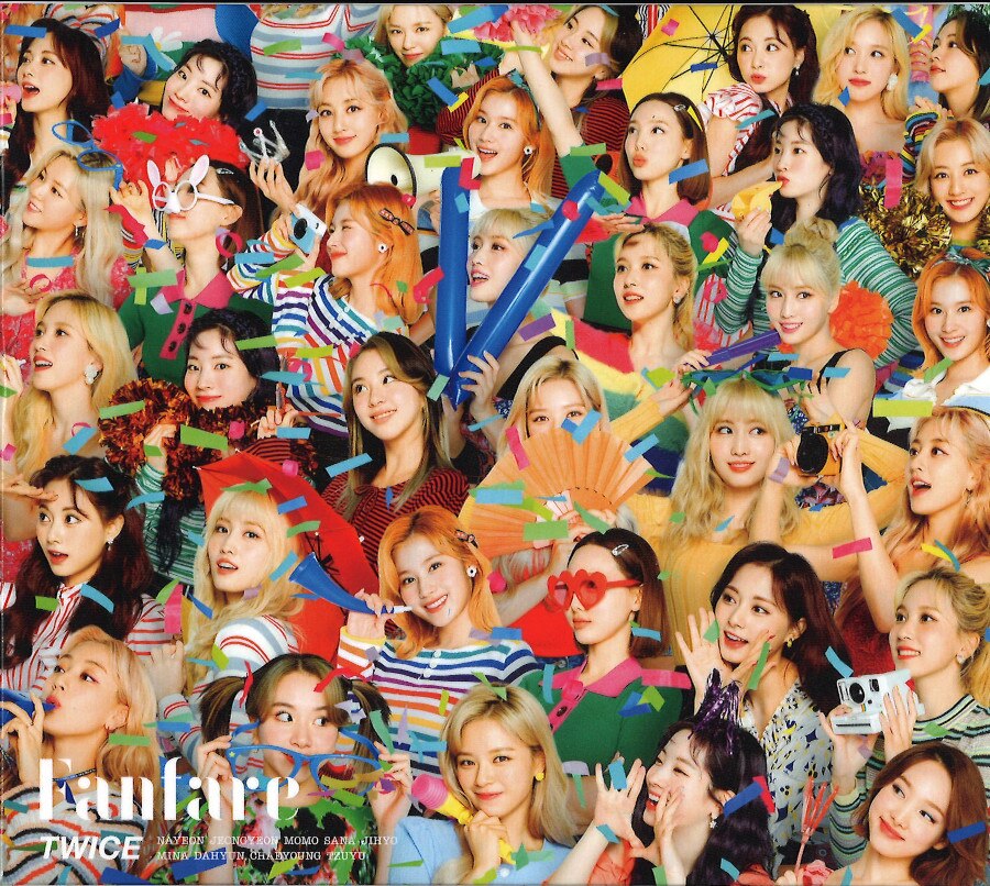 TWICE FANFARE 特典付き 嗅ぎ付け