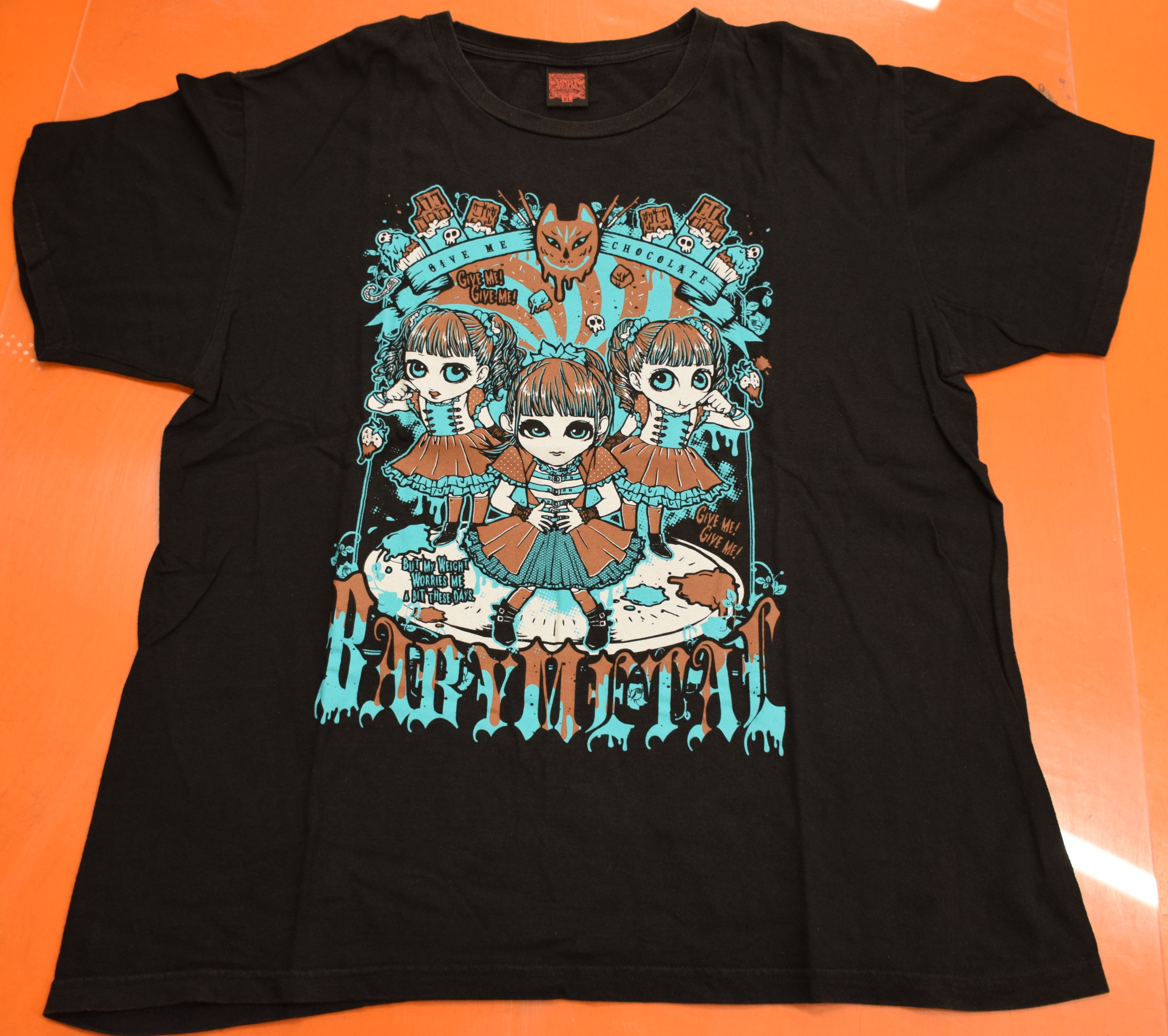 BABYMETAL ギミチョコ!! GIMME CHOCOLATE!!TEE(オリジナルver