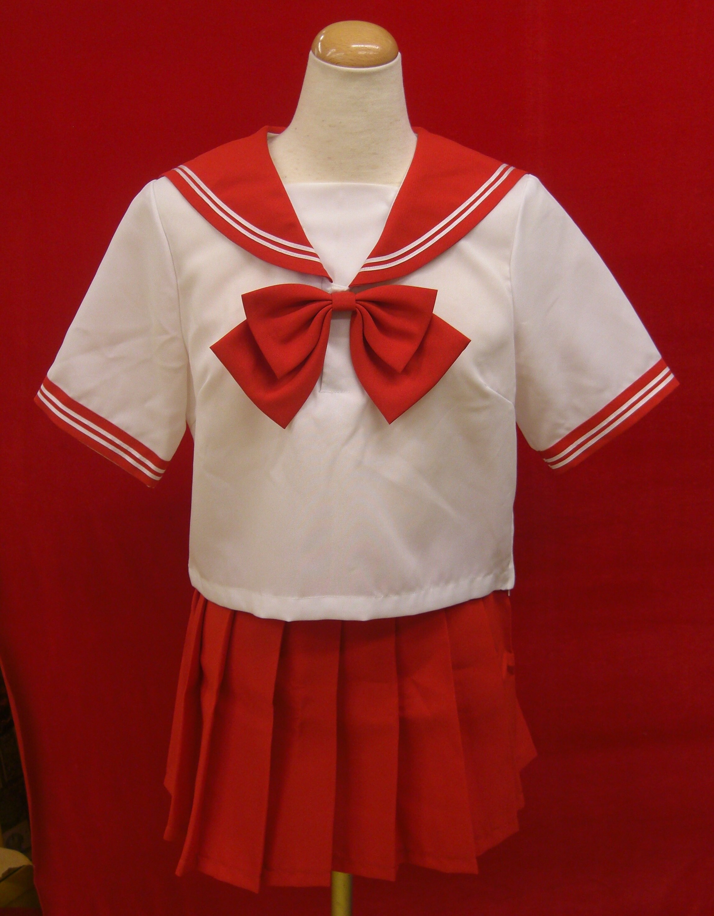 mandarake | 【 womens l size 】 original sailor suit red