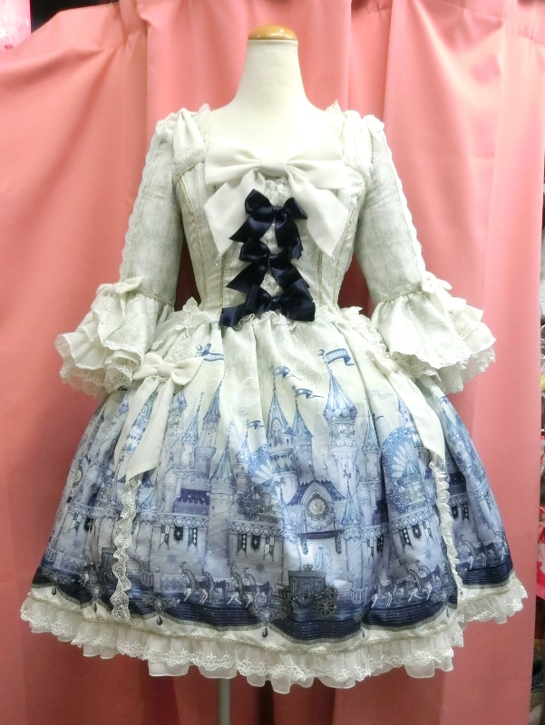 Angelic Pretty Castle Mirage 姫袖Dress アイボリー | まんだらけ