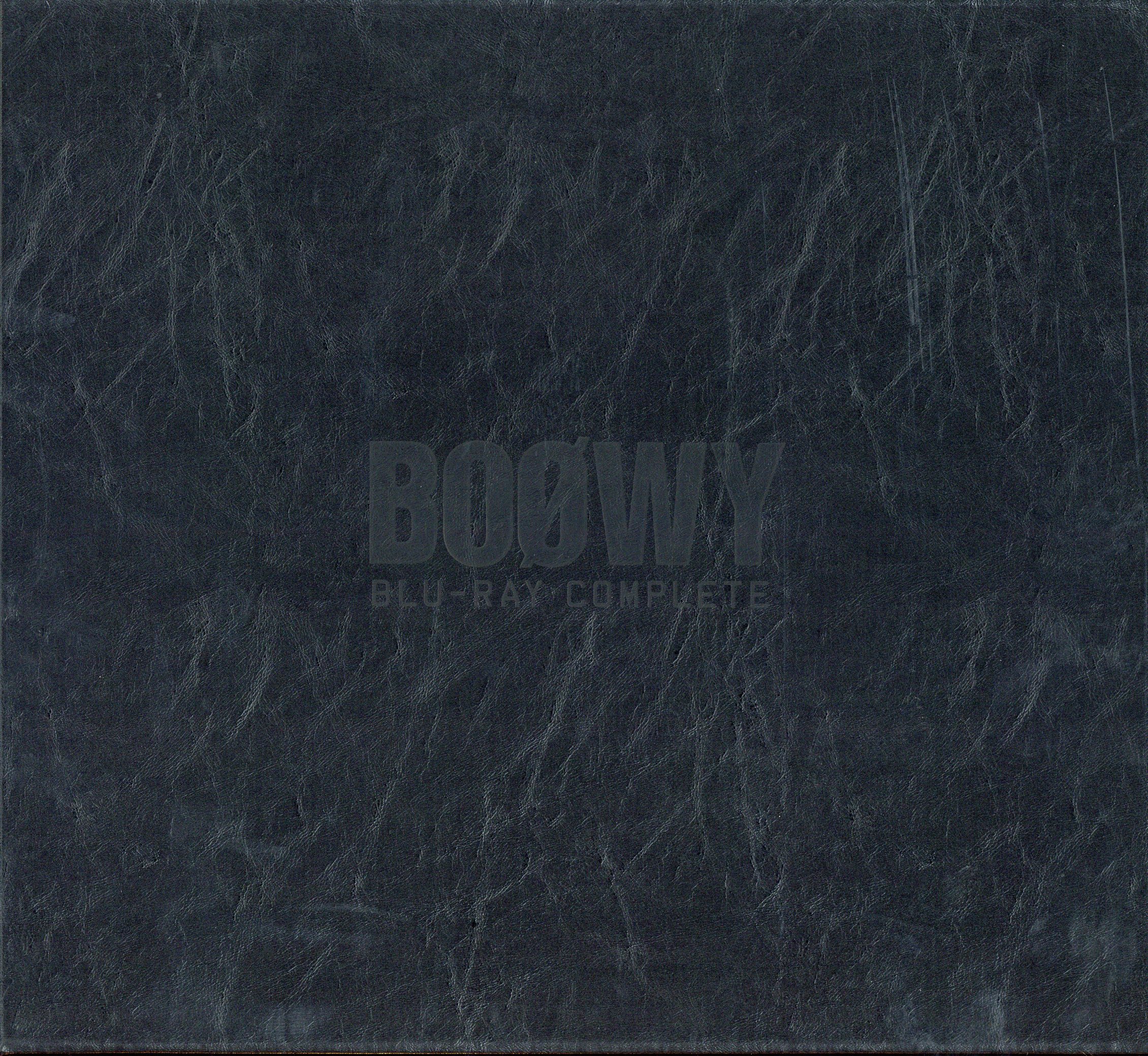 Blu-ray BOOWY BOOWY Blu-ray COMPLETE