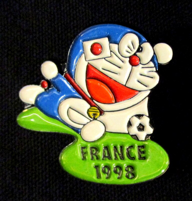 小学館 1998年サッカーフランスワールドカップ ドラえもんピンズ まんだらけ Mandarake