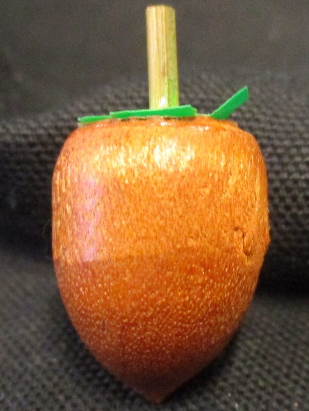 mandarake | ezaki glico celluloid / wooden made acorn / tree nut