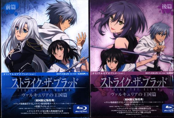 New Strike the Blood FINAL OVA Vol.2 First Limited Edition Blu-ray Booklet  Japan