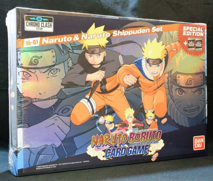 Chrono Clash NB-01 Naruto Boruto Next Generations Card Game Special Edition  Set