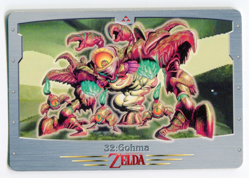 バンダイ ゼルダの伝説 カードダス ノーマルカードダス ゴーマ ノーマル 32 まんだらけ Mandarake バンダイ ゼルダの伝説 カードダス ノーマルカードダス ゴーマ ノーマル 32 まんだらけ Mandarake