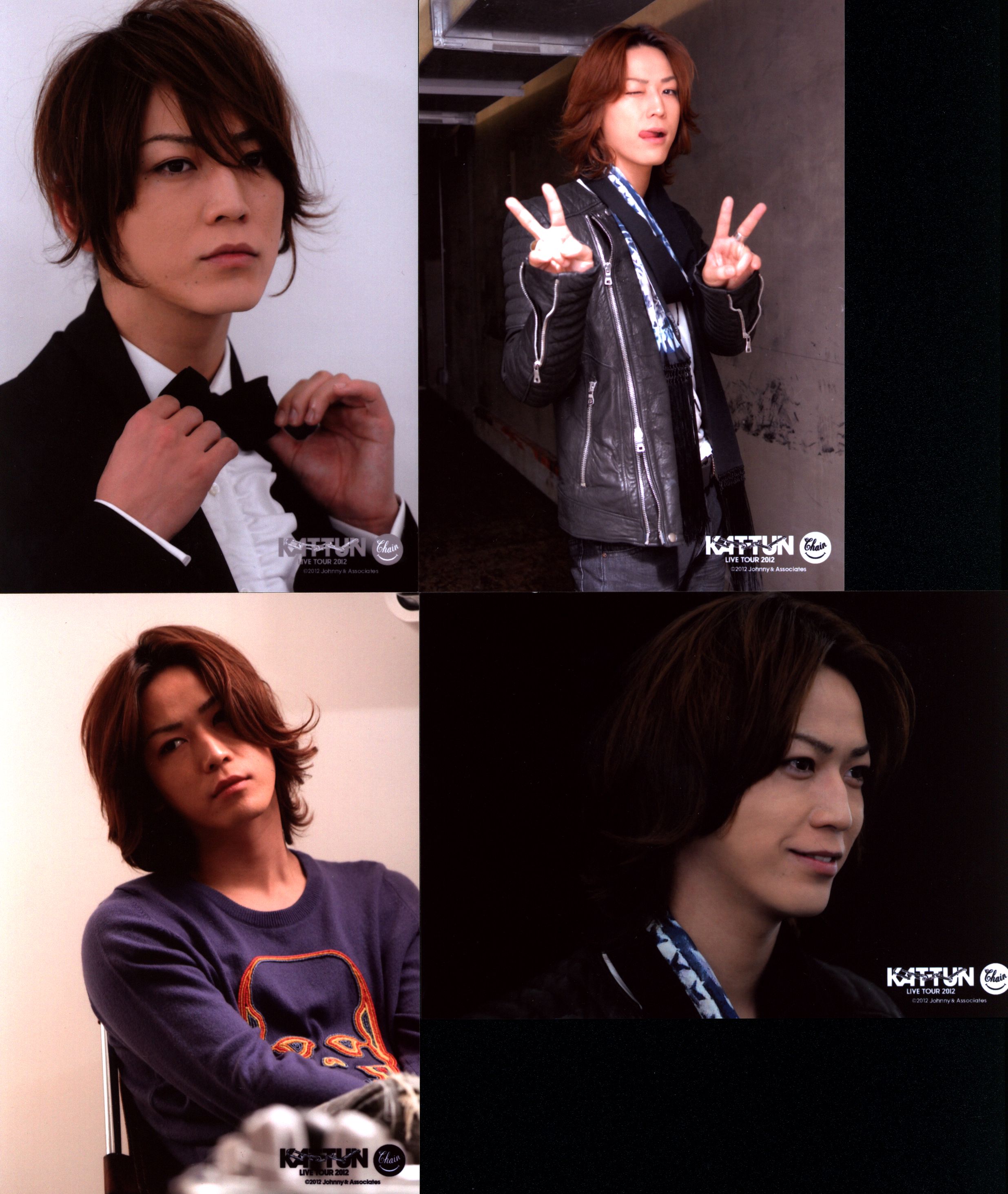 KAT-TUN 12 years CHAIN ??Kamenashi Kazuya Original photo set