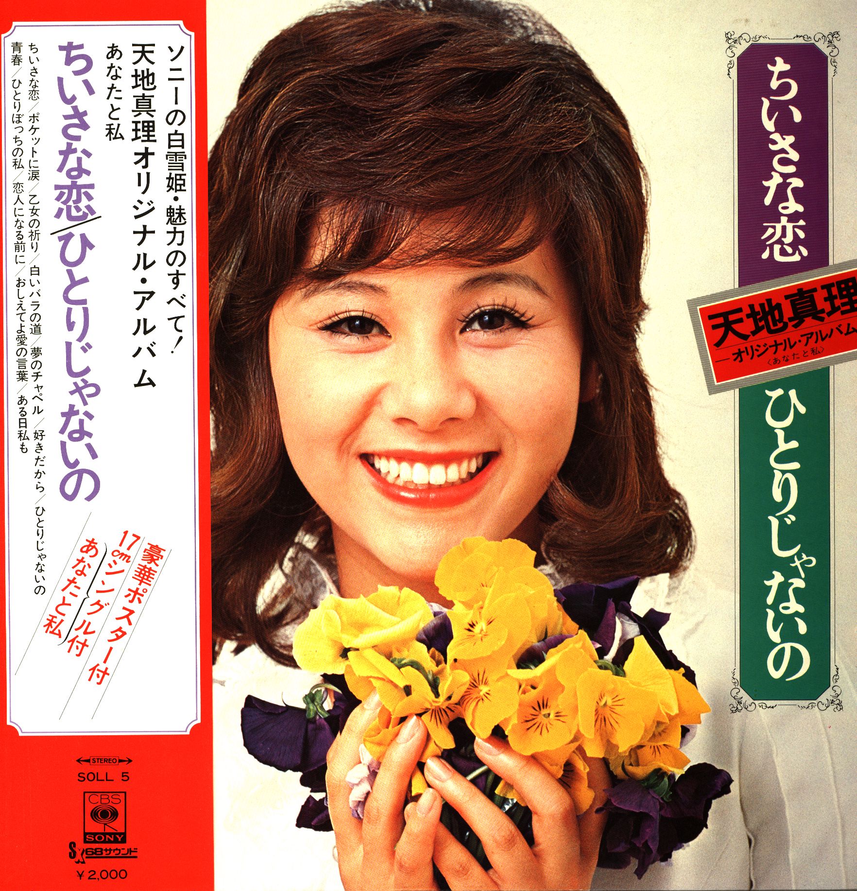 LP 天地真理 ちいさな恋/ひとりじゃないの まんだらけ Mandarake