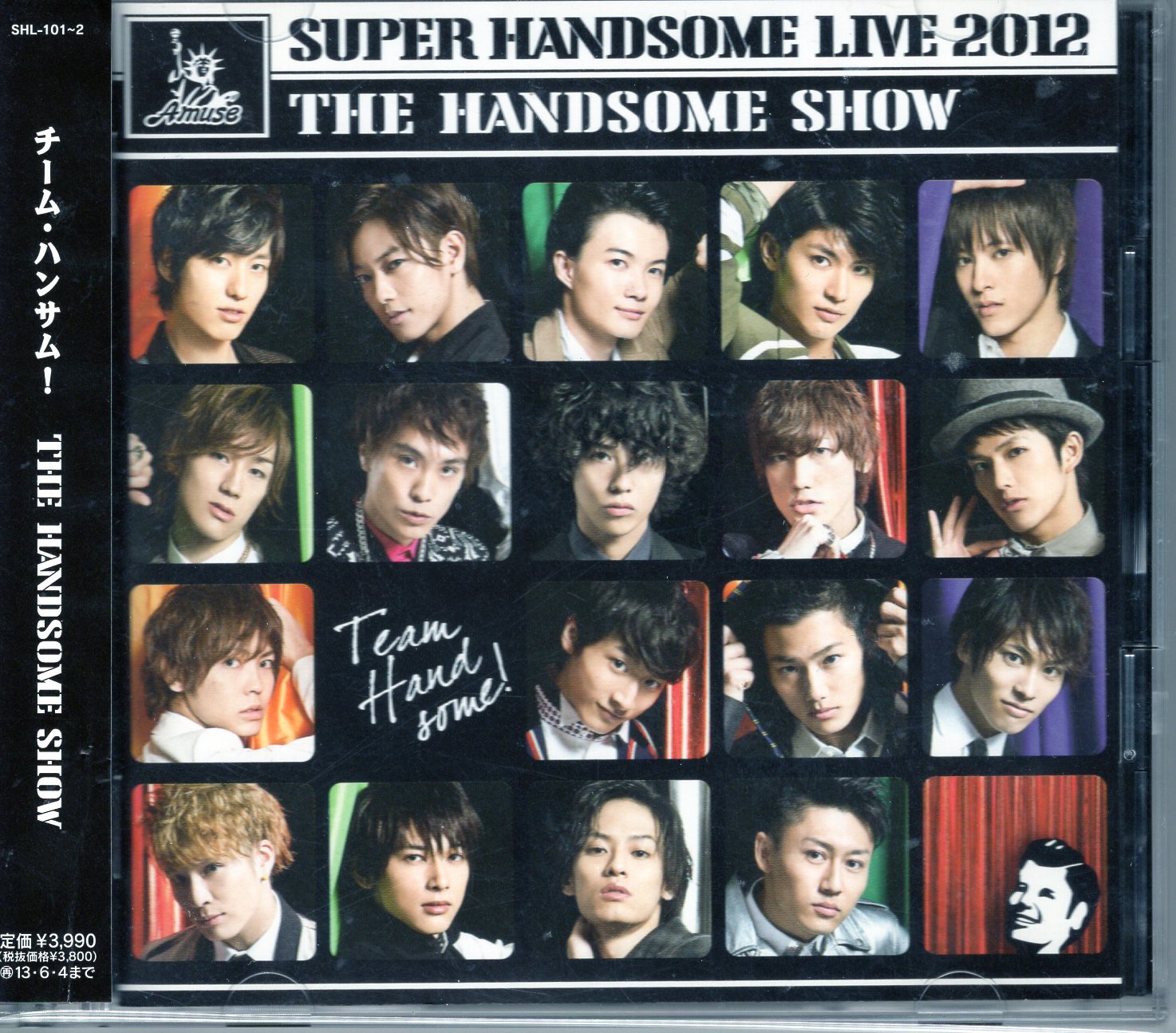 チームハンサム! CD+DVD THE HANDSOME SHOW SUPER HANDSOME LIVE2012 ...