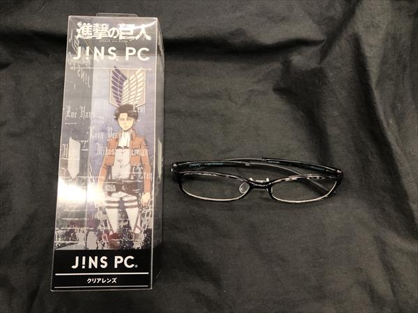 Jins Movic Jins Pc Attack On Titan Levi Ash Madara Clear Lens Pc Glasses Attack On Titan Mandarake Online Shop