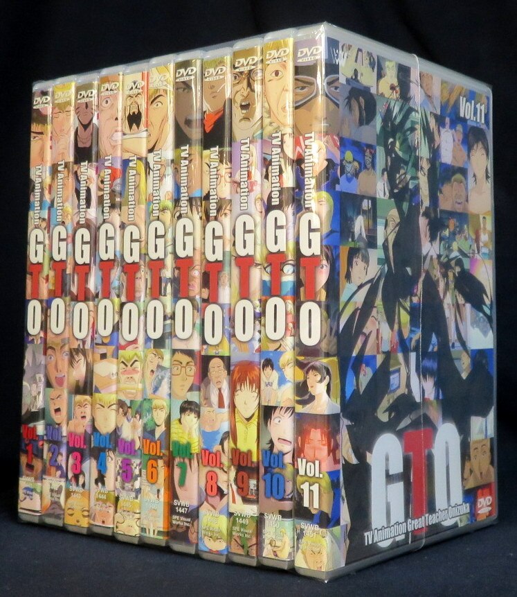 大人気好評DVD [全11巻セット]TVアニメーション GTO Vol.1~11 さ行