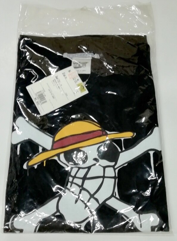 コスパ One Piece ルフィの海賊旗 Tシャツ ブラック Mサイズ まんだらけ Mandarake