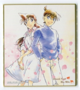 色紙ART 工藤新一&毛利蘭 8