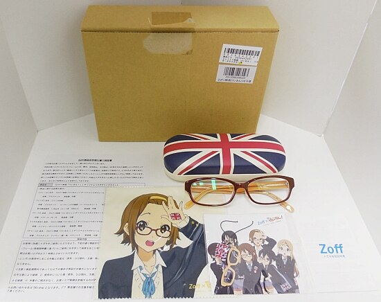 Zoff コラボ・ダテメガネ/映画けいおん!×Zoff/田井中律/Used