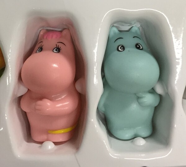 トーホー ムーミン谷の、、指人形ファミリー