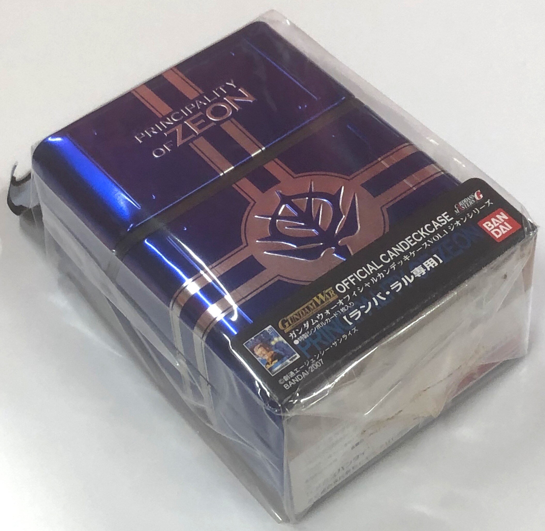 ガンダムウォー オフィシャルカンデッキケース ジオンシリーズ Deck