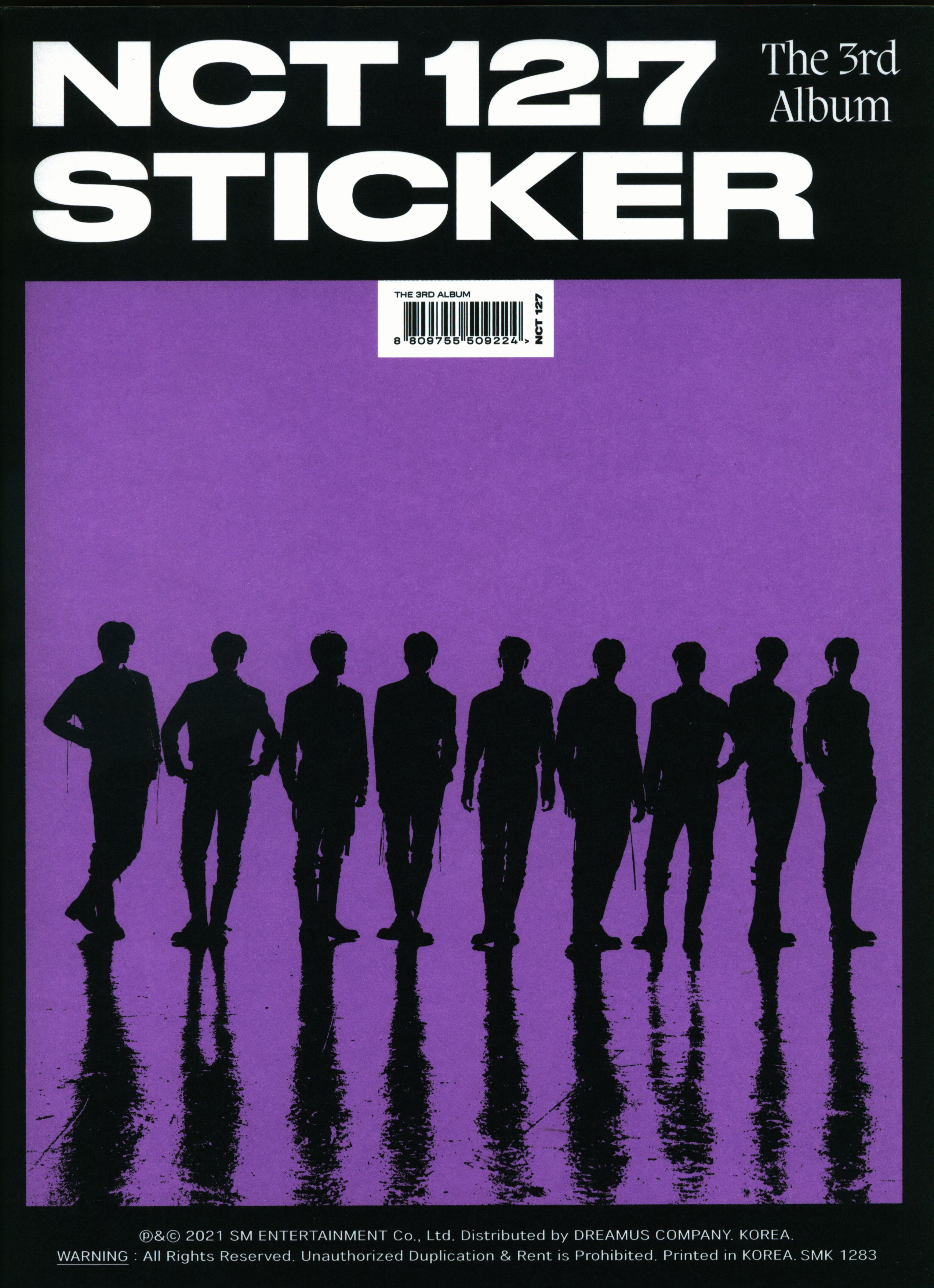 NCT 127 Sticker Ver. Sticker