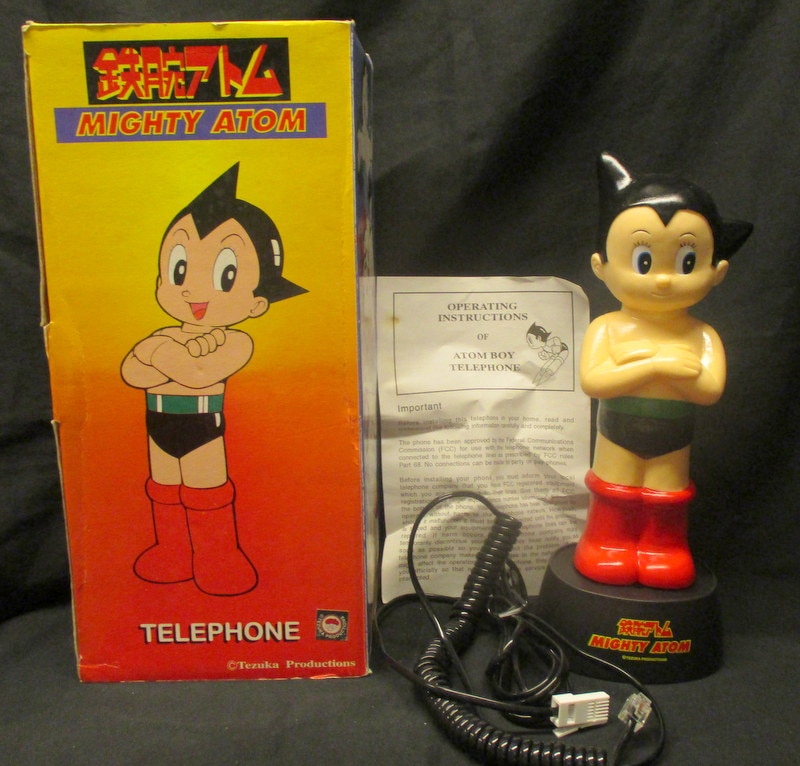 Phone Osamu Tezuka Astro Boy (Tetsuwan Atom) TELEPHONE handset ...