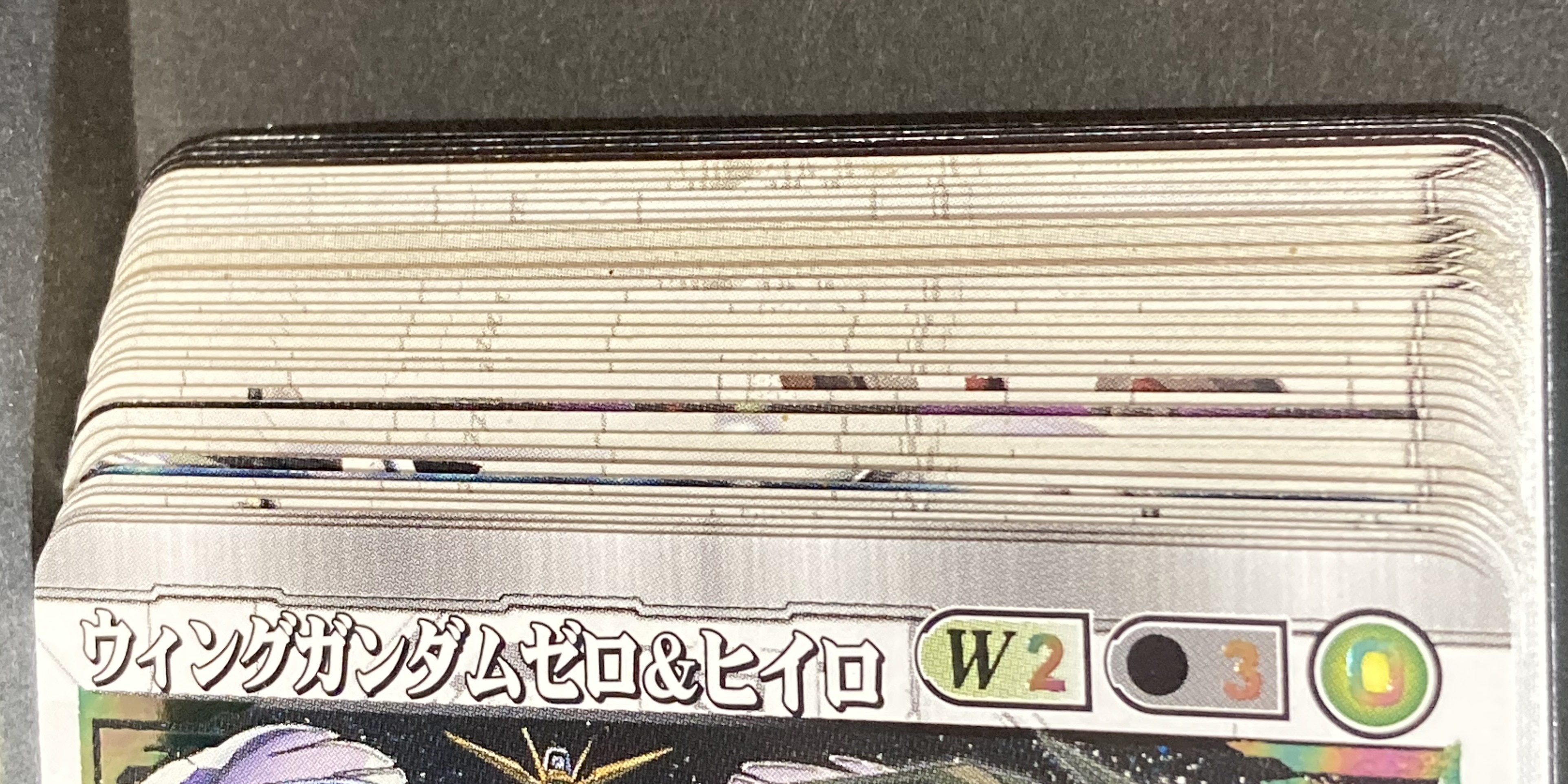 ガンダムウォー【旧シリーズ】 白(新機動戦記ガンダムW関連)カード37枚