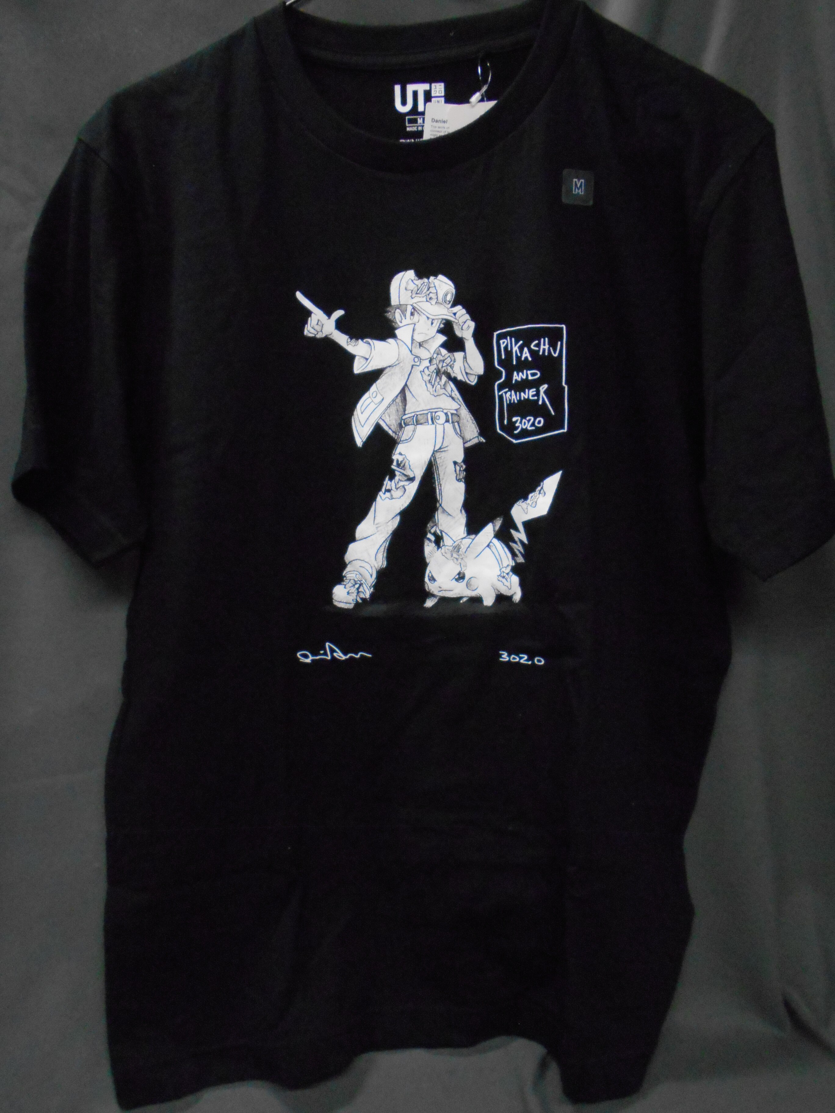 ユニクロ Tシャツ DA×ポケモンUT 09 Black レッド＆ピカチュウ Mサイズ | まんだらけ Mandarake