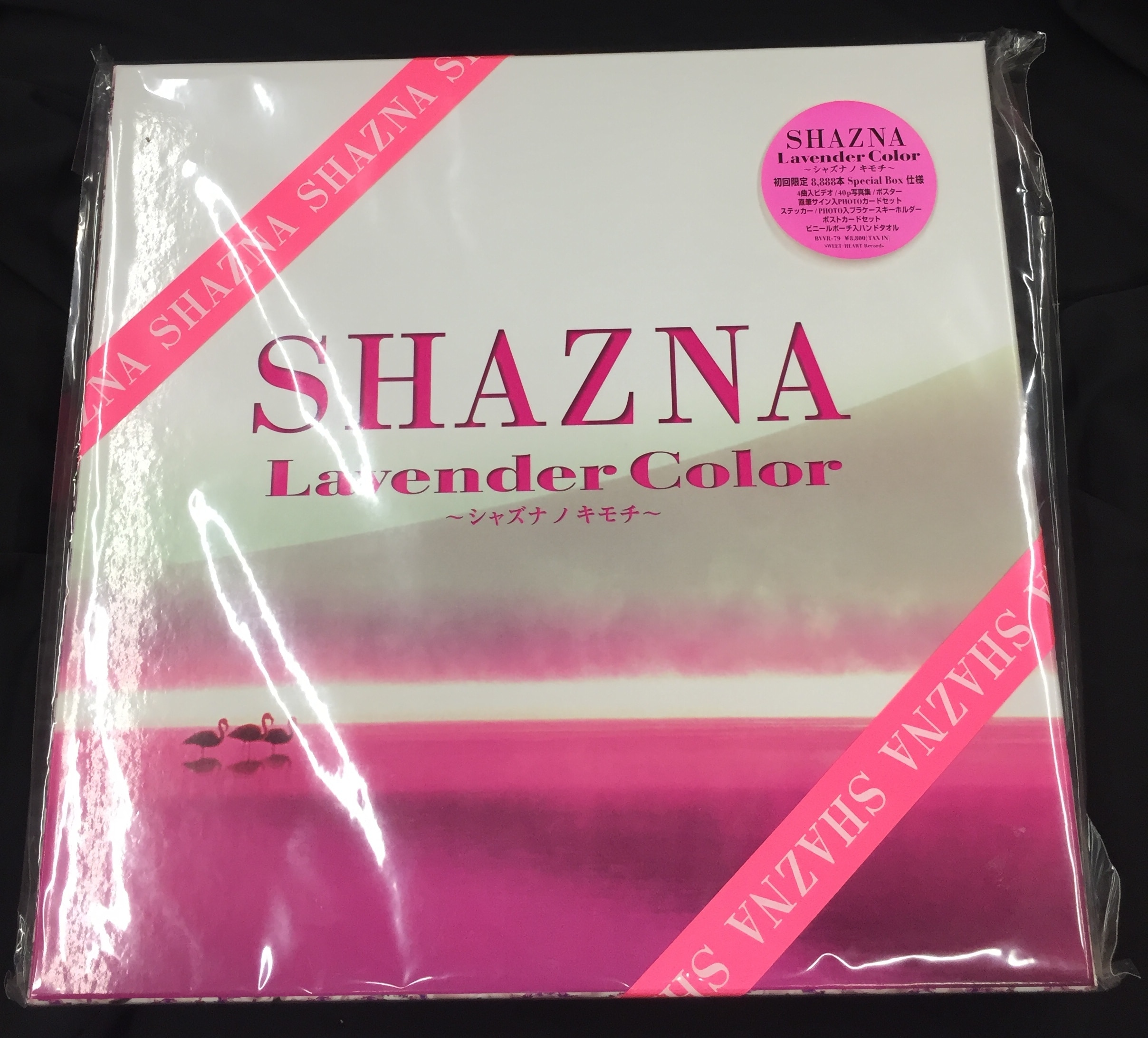 未開封】 SHAZNA 初回限定 Special Box(VHS) SHAZNA Lavender Color 