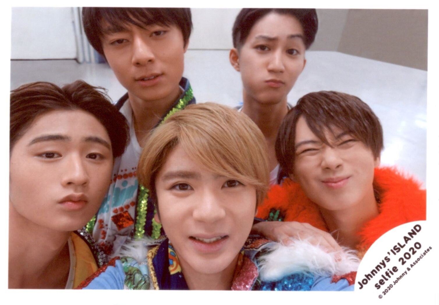 HiHi Jets 2020 Selfie Keikaku Meeting Official Photograph - Single