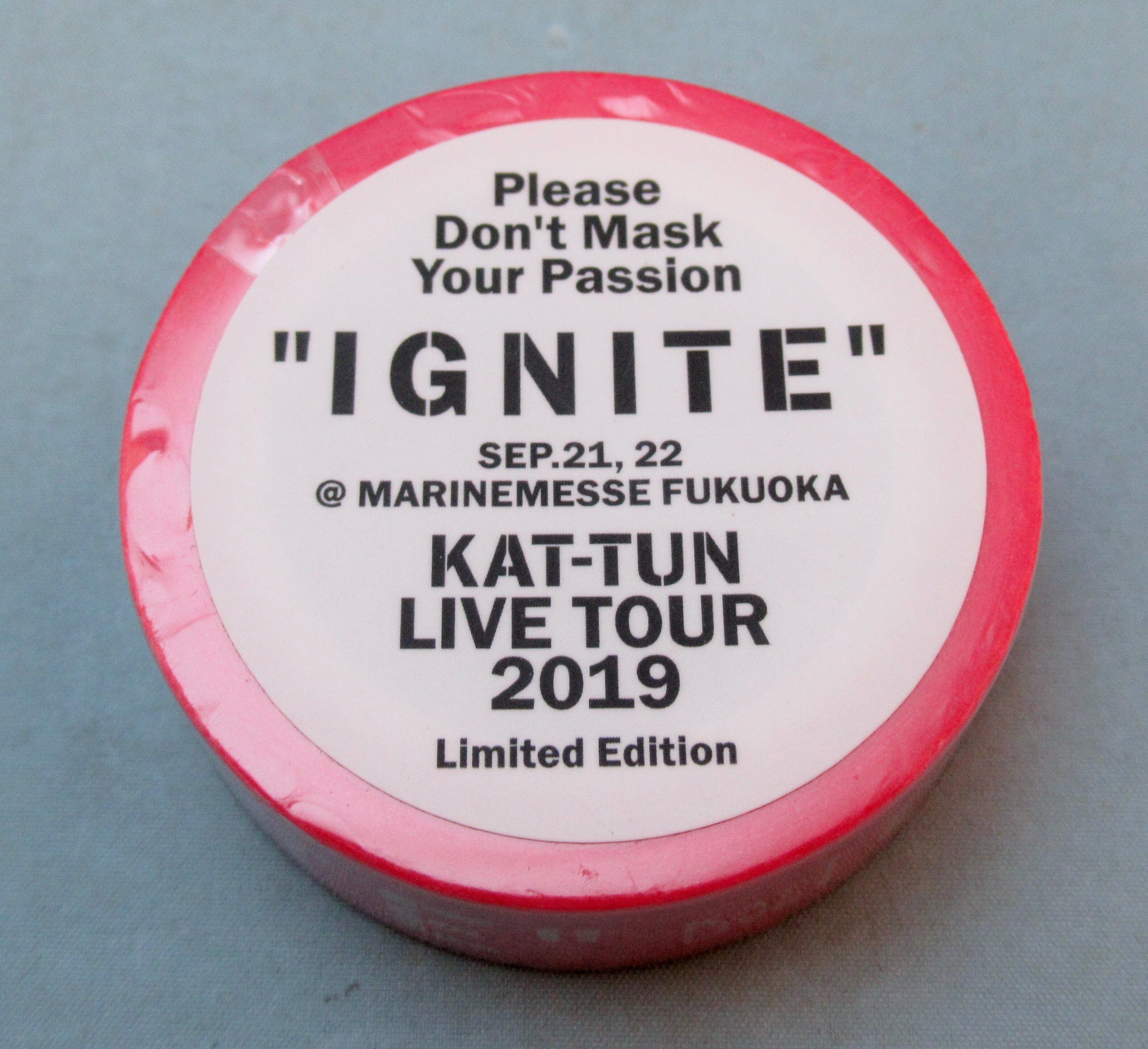 KAT-TUN 19年 IGNITE マスキングテープ *福岡 | まんだらけ Mandarake