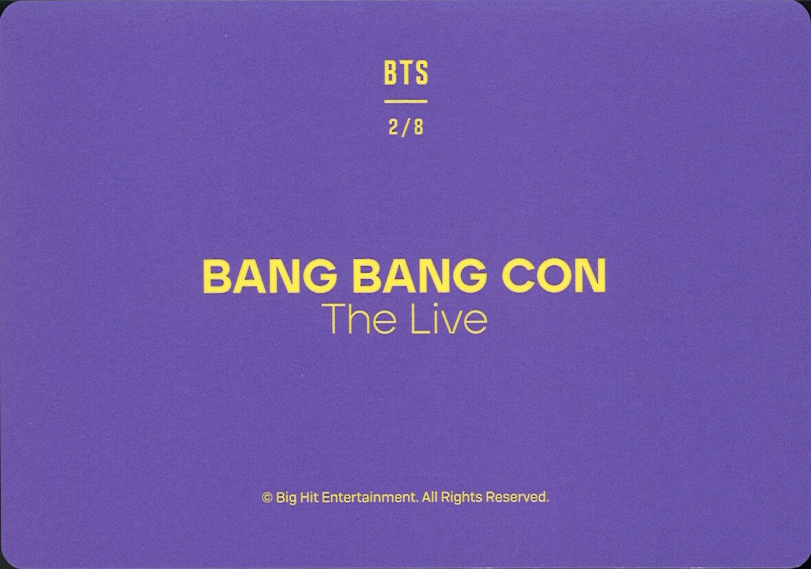 メール便可/取り寄せ BTS ◇ BANG BANG CON 2サイドフォト＊RM SG JH