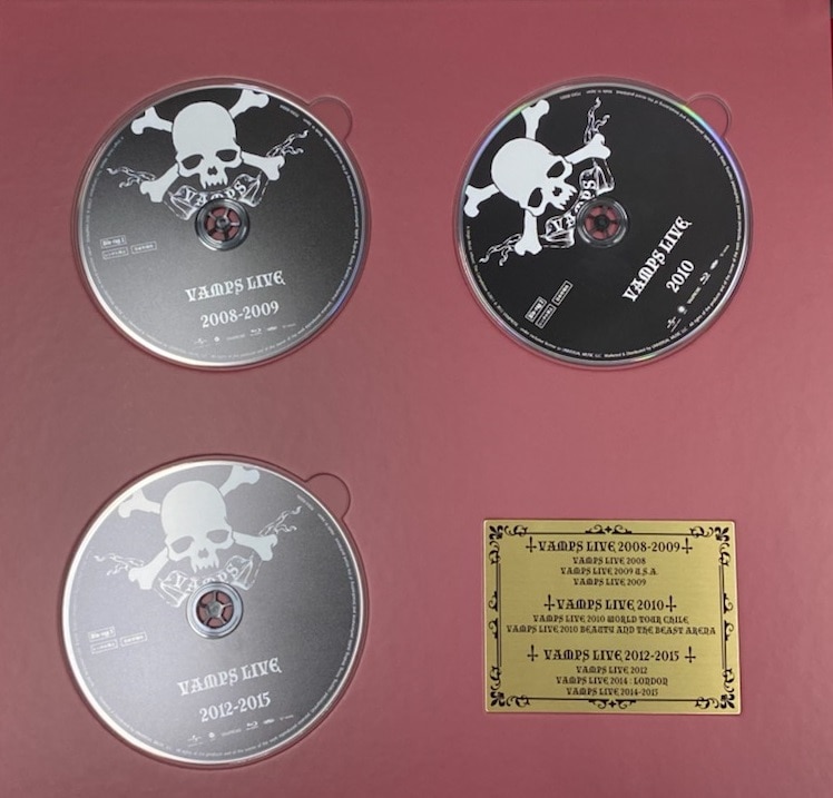 VAMPS CD + Blu-Ray COMPLETE BOX -GOLD DISC Edition- | ありある