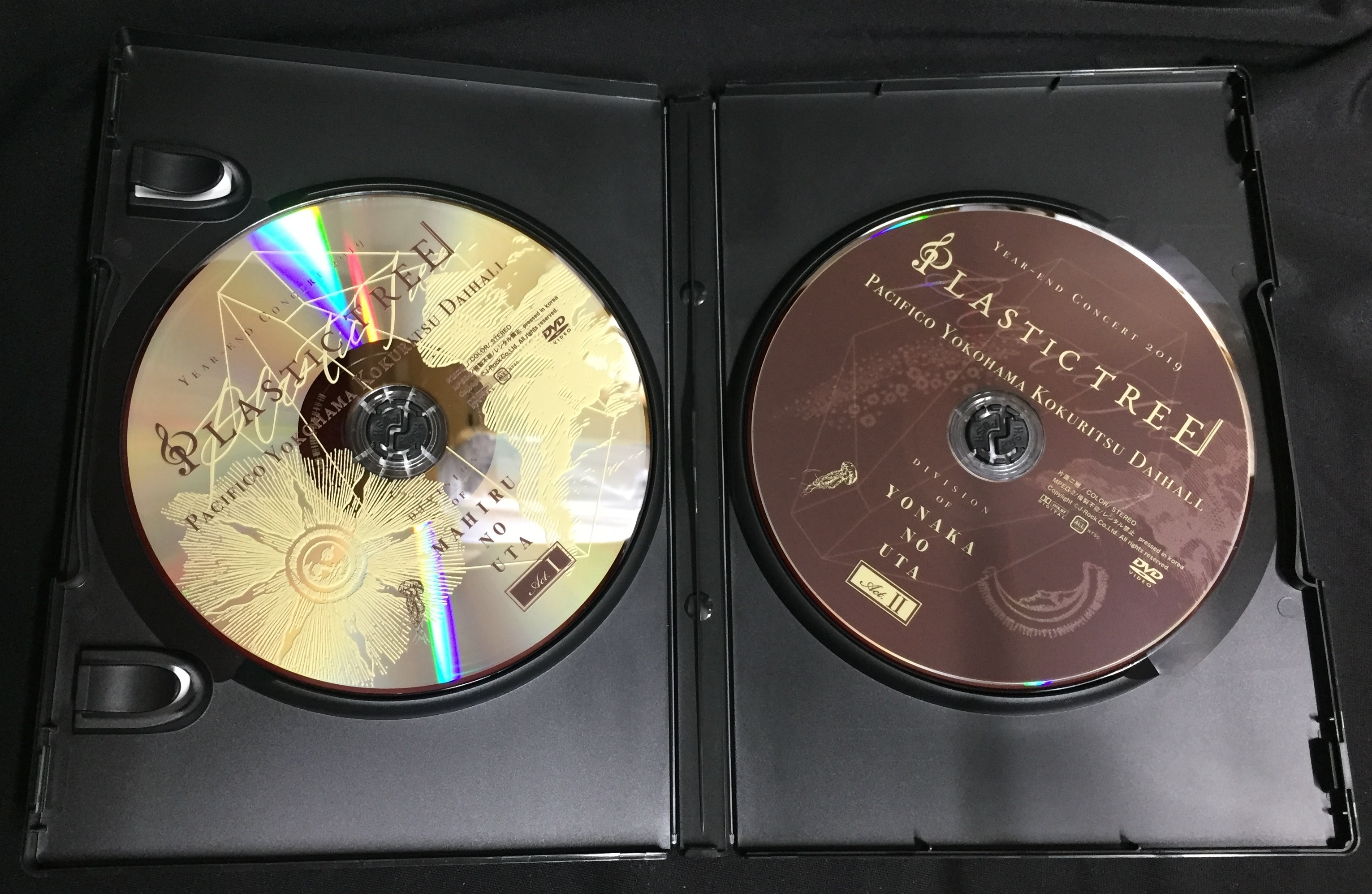 Plastic Tree 年末公演2019 ゆくプラくるプラ DVD 2枚組