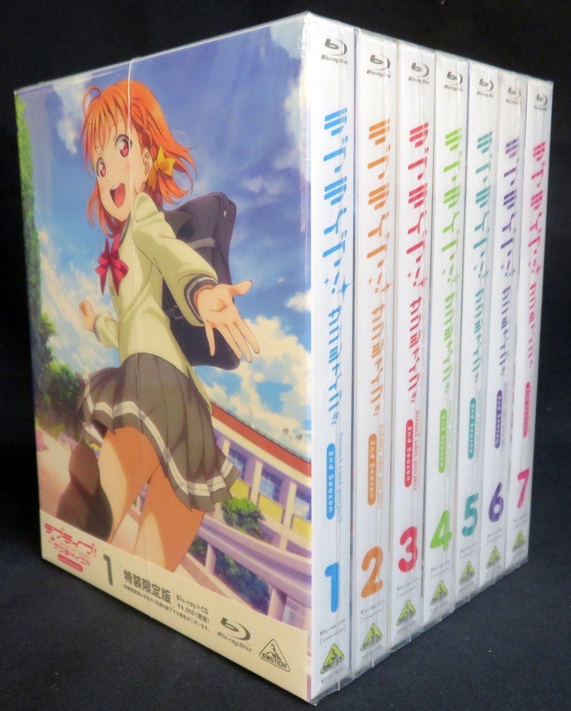 Anime Blu Ray Special Equipment Limited Edition Love Live Sunshine 2nd Season Complete 7 Volume Set Mandarake Online Shop