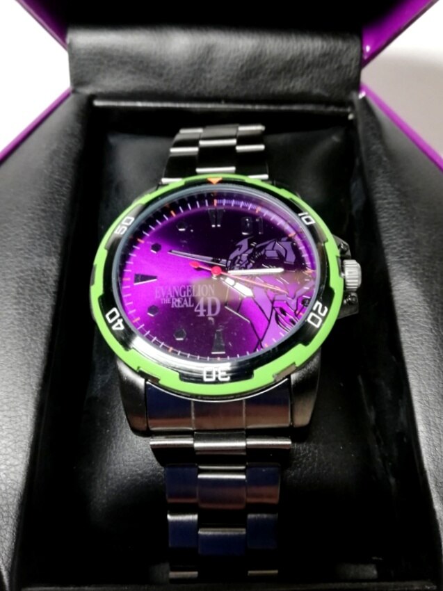 Universal Studios Japan watch USJ Evangelion Unit-01 Watch (profile)