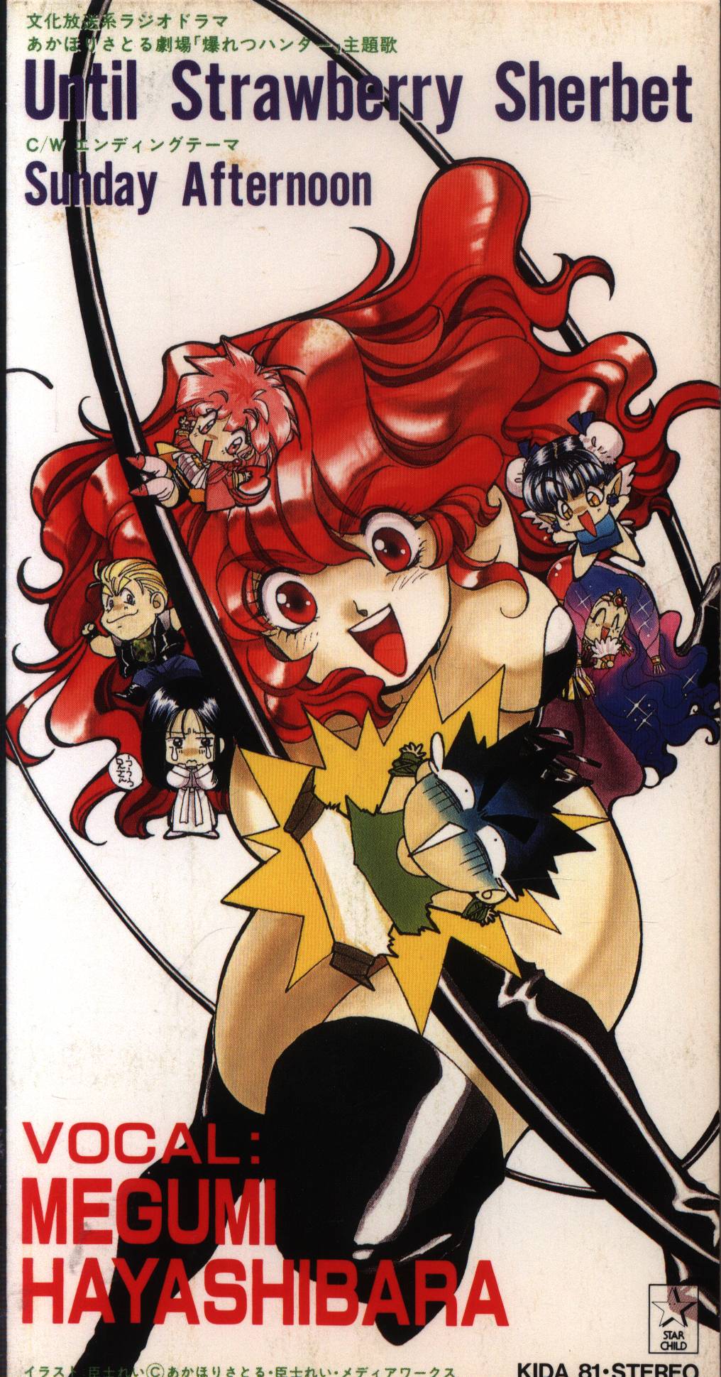 Anime Cd Sorcerer Hunter Megumi Hayashibara Until Strawberry Sherbet Mandarake Online Shop
