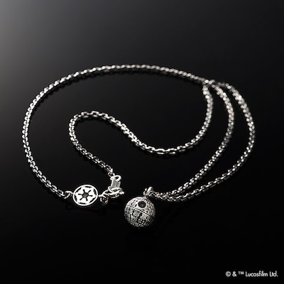 K. Uno Star Wars Death Star Necklace Silver 950 NDSW-218 | あり 