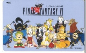 FINALFANTASY VI テレカ