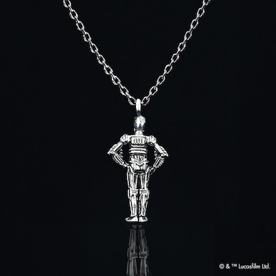 Kei ・ Uno Star Wars C-3PO Mini Necklace Silver 950 | ありある