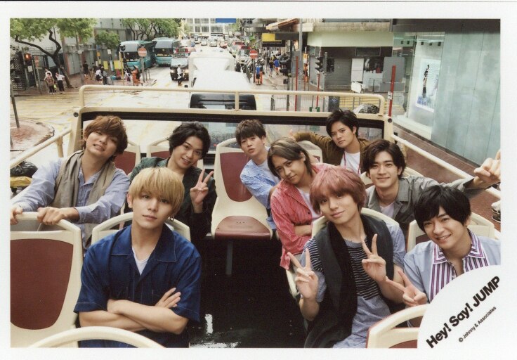 Hey Say Jump 18年 海外 香港 撮影オフショット 集合 公式写真 1枚 まんだらけ Mandarake