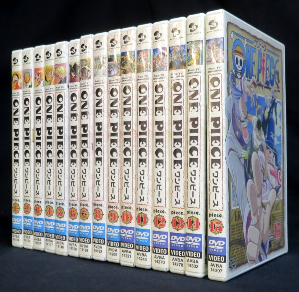 アニメdvd Onepiece 1stseason Dvd全15巻 セット まんだらけ Mandarake