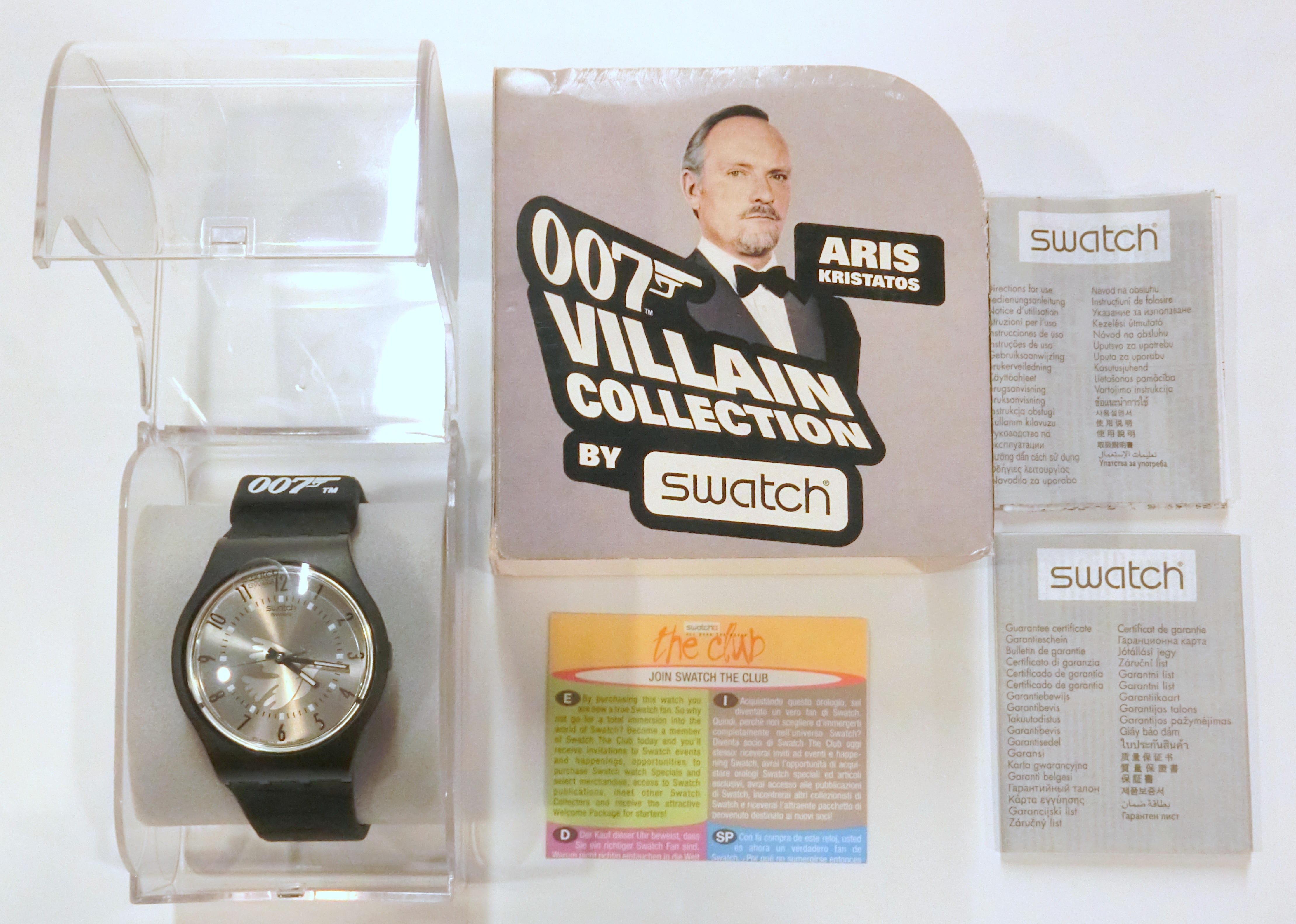 SWATCH Swatch 007 VILLAIN OLLECTION ARIS KRISTATOS | Mandarake 
