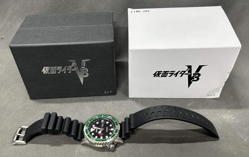 限定販売】 仮面ライダーV3 45周年記念腕時計 時計 - landenbergstore.com