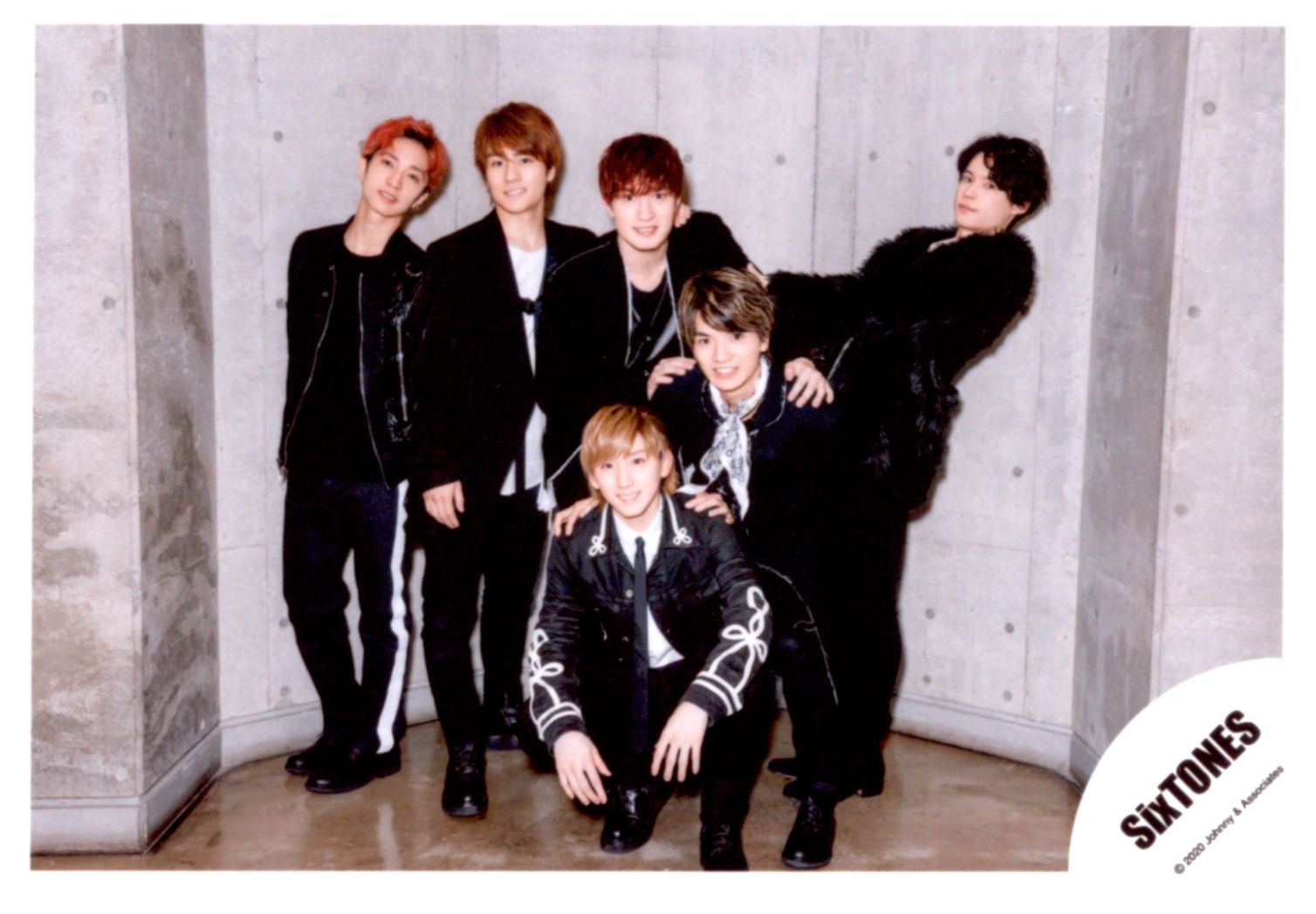 SixTONES Imitation Rain Meeting Official Photograph - Single Photo