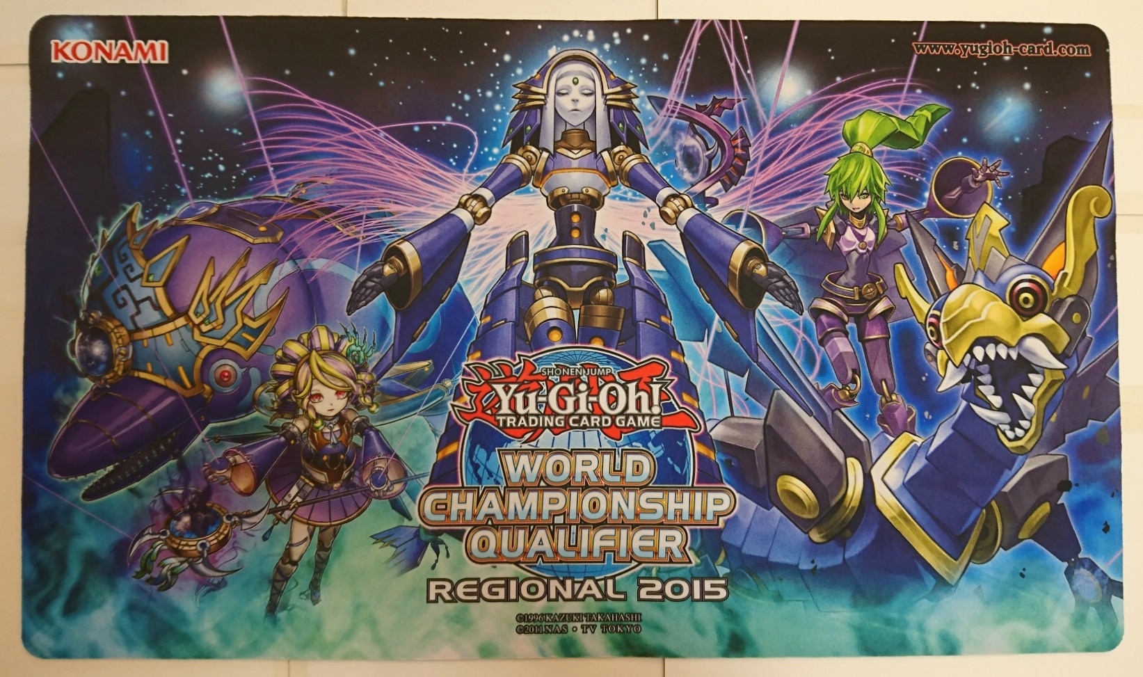 日本最大級 遊戯王 公式 プレイマット シャドール WCQ2015 遊戯王 