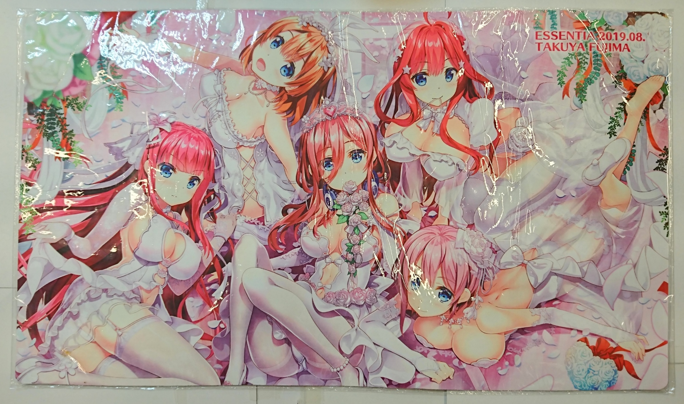 同人プレイマット 五等分の花嫁 一花＆二乃＆三玖＆四葉＆五月 C96